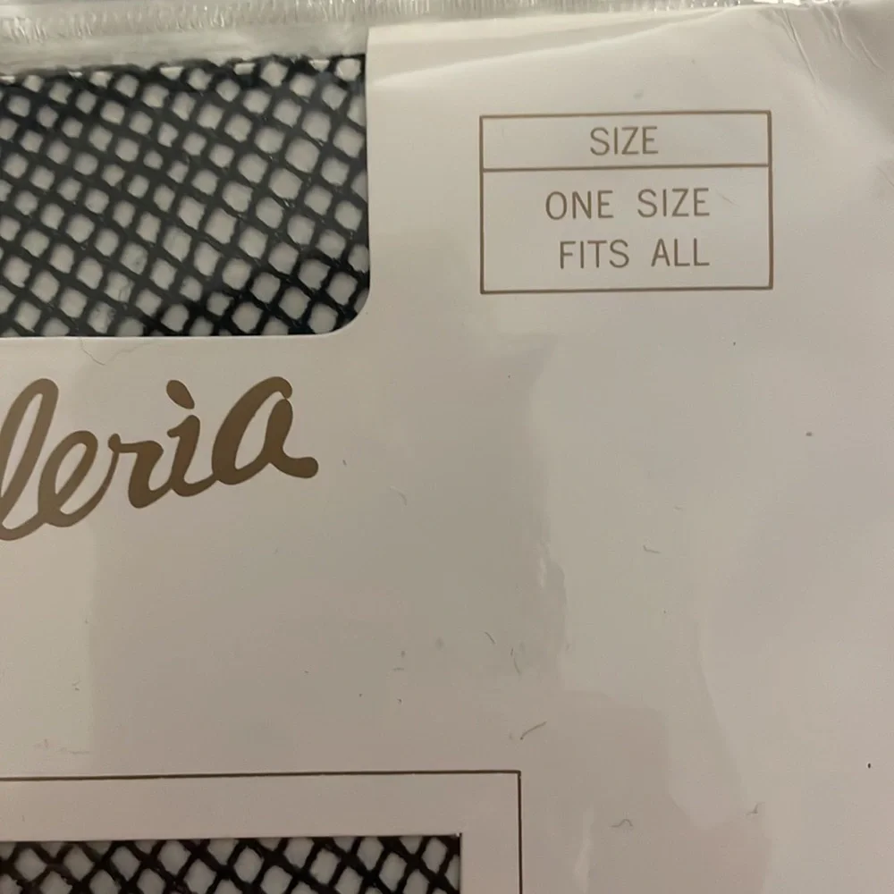 VNTG Galleria by Pailing Co Fishnet Fashion Pantyhose OS Pattern 9001 Deadstock